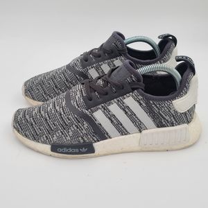 Adidas NMD R1 Glitch Running Shoes Women Size 9 Boost Trainer Sneakers BY3035